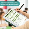 thumbnail image 5 of FORMRS 3 Ring Binder 1.5 inch with Pockets Set of 2 Clip Board 200 Sheets Capacity, Green Floral Orange, 5 of 8