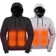 thumbnail image 5 of Sudadera con capucha y calefacción de 5 zonas para hombre y mujer, sudadera con calefacción estilo Harajuku, abrigo cálido de invierno con calefacción por USB, chaqueta térmica con calefacción automát, 5 of 5