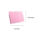 thumbnail image 3 of Yhmxh Portable Expanding Expandable File Folders Document Letter, Accordion File Folder A4 Letter Size Project Organizer Document Folder for Office School Home Expanding Accordion Folders(Pink), 3 of 5
