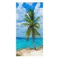thumbnail image 2 of LACKUST Summer Coconut Tree Beach Towel - Oversized 75x150cm, Quick-Dry & Portable for Beach & Camping, 2 of 5