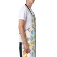 thumbnail image 3 of Picia Skateboard Waterproof Apron for Unisex Adult - Adjustable Bib Apron with Pockets, Ideal for Cooking, Gardening, Painting, and Household Chores, 3 of 9