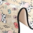 thumbnail image 6 of Dreamtimes Cows Baby Cute Hallway Runner Rug 2'x6' Kitchen Rug with Rubber Backing Lovely Animals Non Slip Entryway Rug Runner Washable Soft Area Rug for Hallway Bedroom Kitchen Decor, 6 of 6