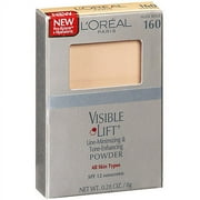 Loreal Visible Lift Line-Minimizing & Tone-Enhancing Powder, SPF 12, .28 oz.