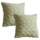 thumbnail image 1 of Un juego de 2 fundas de almohada de felpa suave y corta de lana con patrón cuadrado, funda de cojín para sofá, decoración de dormitorio, 1 of 5