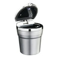 thumbnail image 1 of Birdeem Vehicle Ashtray with Led Light Vehicle Metal Ashtray Stainless Steel, 1 of 1