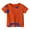 Orange, variant on Kids Clothes For Girls Cartoon Girls Short Sleeve Tops Loose Soft Toddler Summer Outfits For Girls Kids Clothes Girls 6-7 Years Cute Girl Clothing