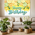 thumbnail image 6 of Citrus Fruit Decoration Happy Birthday Banner Lemon Lime Orange Design Celebration Banner for Birthday Party Summer Event Indoor Outdoor, 6 of 7