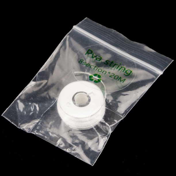 Línea De Pesca De Carpa Línea de pesca de carpa de 20m, cebo de hilo de PVA, línea de disolución rápida trenzada Soluble en agua Likrtyny Para Estrenar