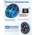thumbnail image 7 of VICTGOAL Adult Bike Helmet for Men Women, Lightweight Adjustable Road Bicycle Helmet with Magnetic Buckle for Commuting and Cycling, 7 of 7