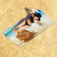 thumbnail image 5 of WJHWSX Microfiber Beach Towel,Microfiber Beach Towels Clearance,Lightweight,Printed,Rectangle,Polyester,Multi-color,75*150cm, 5 of 5