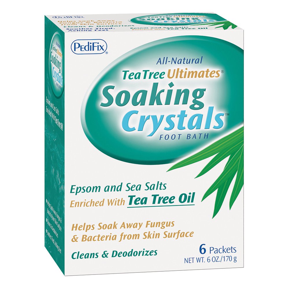 Set of 2 Pedifix Soaking Crystals Packs