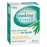 Set of 2 Pedifix Soaking Crystals Packs