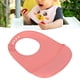 thumbnail image 4 of Babero Para Niños Pequeños, Babero De Silicona Apto Para Lavavajillas, Suave, Impermeable, Seguro, Bolsillo De Silicona Para Derrames Para Niños Pequeños ANGGREK NO, 4 of 7