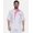 Pink, variant on Men's single breasted white chef coat with green pattern half sleeve new design chef coat size ( xs-6xl)