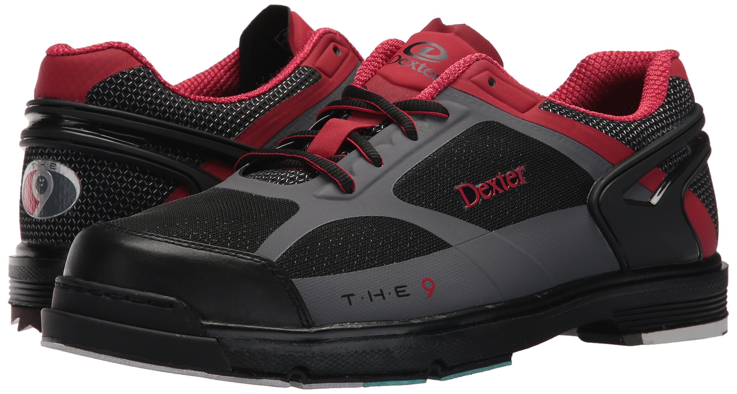 Dexter THE9 25.5〜26.0 Dexter Mens THE 9 Black Bowling Shoes + FREE SHIPPING