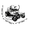 thumbnail image 2 of Raider SX Zero Turn Lawn Tractor Cover Up to 50" Deck - Indoor Use Cover (Non-Trailerable), 2 of 6