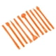 thumbnail image 4 of 100 Uds Spudger antiestático multifuncional ligero ABS suave herramienta de apertura de palanca Universal para reparación de teléfonos naranja VoborMX herramienta, 4 of 8