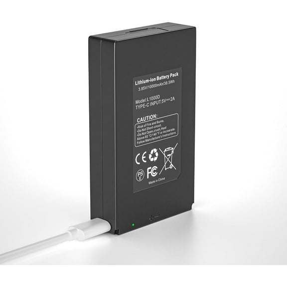 E6P Battery Fit for GardePro Trail Camera E6P, E8P, E6PCF, E8PWF, X60P, X60PMB [3.85V 10000mAh]