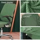 thumbnail image 5 of Cubiertas de silla protectoras para el respaldo del asiento Protector de cojines para el hogar Suministros para el hogar Multicolor Rotating Stretch Fundaver para sillón sólido Ejército Verde 2 piezas Inevent HA011157-02, 5 of 7