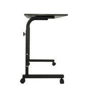 BaytoCare Removable Black Adjustable Laptop Table Stand Computer Desk Sofa Side Bed Tray Rolling
