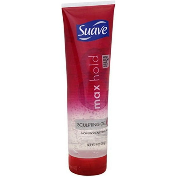 Suave Max Hold 8 Sculpting Gel 9 oz (Pack of 2)