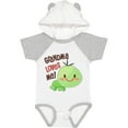 thumbnail image 3 of Inktastic Grandma Loves Me- Cute Turtle Boys or Girls Baby Bodysuit, 3 of 5