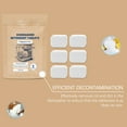 thumbnail image 4 of PEACNNG Eco-Friendly Dishwasher Detergent Tablets - 36 Count Refill Pcs - Natural Lemon Scent - Plastic-Free Alternative to Liquid Pods or Sheets - Sustainable Cleaning Solution - 6 Washe, 4 of 9