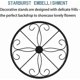 thumbnail image 2 of Plant Stand Outdoor 3 Pack Metal Plant Stand Durable Round Flower Pot Rustproof, 2 of 5