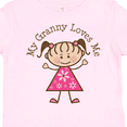 thumbnail image 4 of Inktastic My Granny Loves Me Girls Toddler T-Shirt, 4 of 5