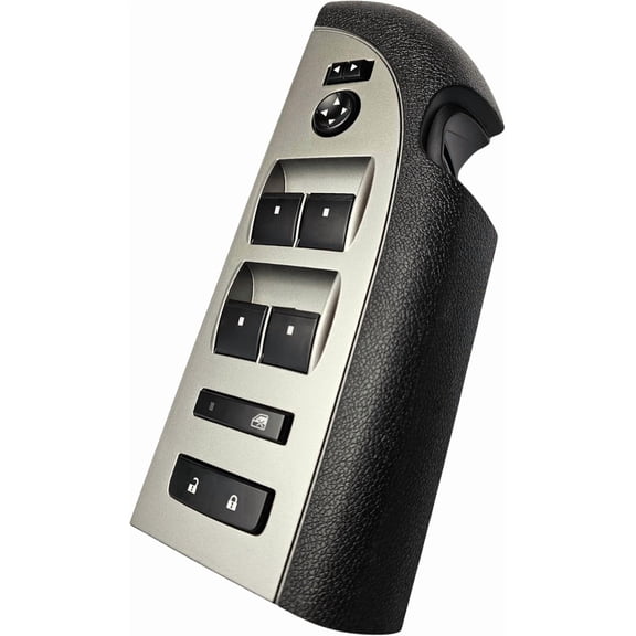 2007-2009 Chevrolet Silverado & GMC Sierra 1500 2500 3500 Window Master Switch Assembly (Crew, Extended Cab, 2007, 2008, 2009, 07, 08, 09)