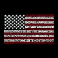 thumbnail image 2 of Men's Word Art T-shirt - 50 States USA Flag, 2 of 2