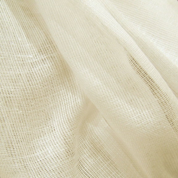 50 Yards Natural Unbleached Off White Tobacco Cloth Cotton Fabric Lightweight for Wedding Decor by JCS