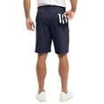thumbnail image 4 of Nestiefly Men's Golf Dress Shorts Flat Front Stretch Hybrid Lightweight Quick Dry Chino Shorts with Pockets Navy L, 4 of 4