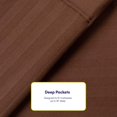 thumbnail image 5 of Piece Thread Count Egyptian Quality Deep Pocket Bed Sheet Set Pillow Cases Queen, 5 of 5