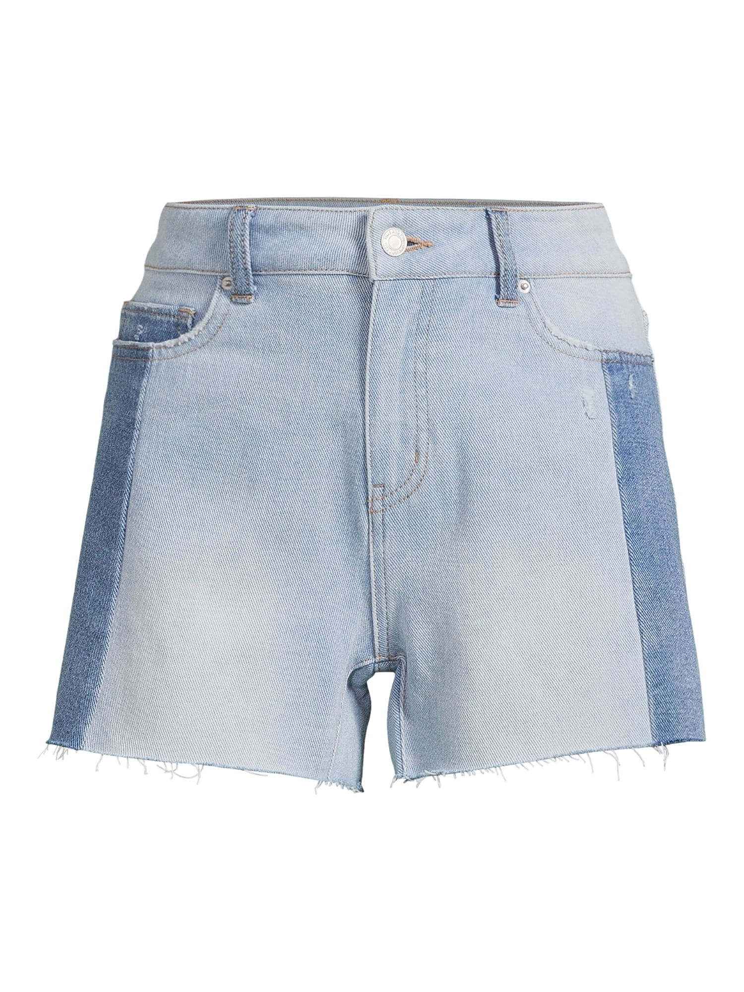 Patchwork Fashion Denim Shorts 
