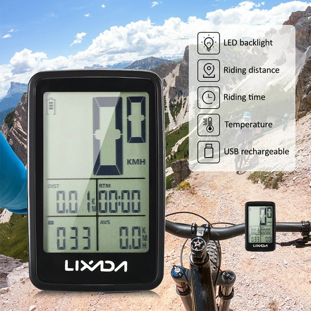 Compteur velo rechargeable cheap