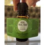 Edens Garden Focus, Focus, Focus Essential Oil Blend- 100% Pure Premium Grade, Undiluted, Natural, Therapeutic, Aromatherapy, The Best for Diffusing, Kid Safe, Humidifiers, Skin 10 ml (.33 fl oz)