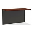 thumbnail image 3 of Lorell, Mahogany Laminate/Charcoal Modular Desk Series, 1 Each, 3 of 6