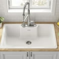 thumbnail image 4 of American Standard Quince 33 x 22 Single Bowl Cast Iron Kitchen Sink- 3 Holes, 4 of 6