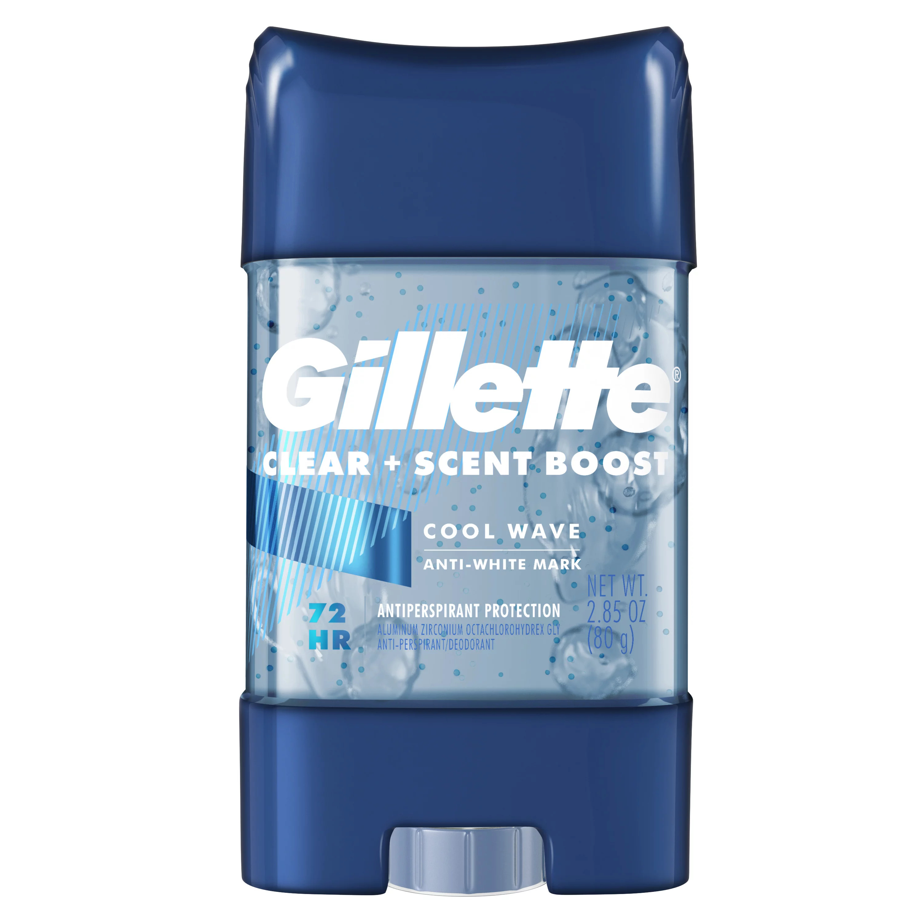 Gillette Antiperspirant Deodorant for Men, Clear Gel with Power Beads