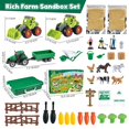 thumbnail image 4 of Set de juego Farm Sand RUSE Play Sand con 1 kg, figuras de granja y tractor, 4 of 7