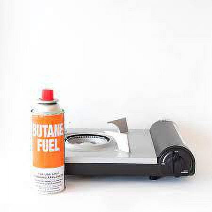 Iwatani BU-6-KR 8 oz. Butane Canister, Orange, 12 Pack