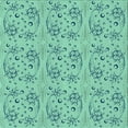 thumbnail image 1 of Ahgly Company Machine Washable Indoor Square Transitional Mint Green Area Rugs, 5' Square, 1 of 7