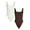 Pure Espresso/ Winter White, variant on Joyspun Women's Seamless Slimming Square Neck Tank Bodysuit, 2-Pack, Sizes S-3XL