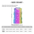 thumbnail image 4 of Pofeuu Rainbow Scales2 Print Basketball Jersey, Shirts for Men Youth Basketball Jersey Crew Neck-X-Large, 4 of 6