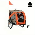thumbnail image 1 of 1pc Large Pet Stroller, Foldable Outdoor Travel Trailer, For Large And Medium-sized, 1 of 5