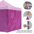 thumbnail image 4 of InstaHibit 10x6.5 Ft Pop up Canopy Sidewall Kit Door Window 4 Pieces Outdoor, 4 of 12
