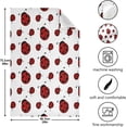 thumbnail image 3 of GZHJMY Red Ladybug Kitchen Towels | Set of 1 18 x 28 Inches | Microfiber Towels for Cooking and Drying Dishes, for House Cleaning and Tackling Messes and Spills, 3 of 7