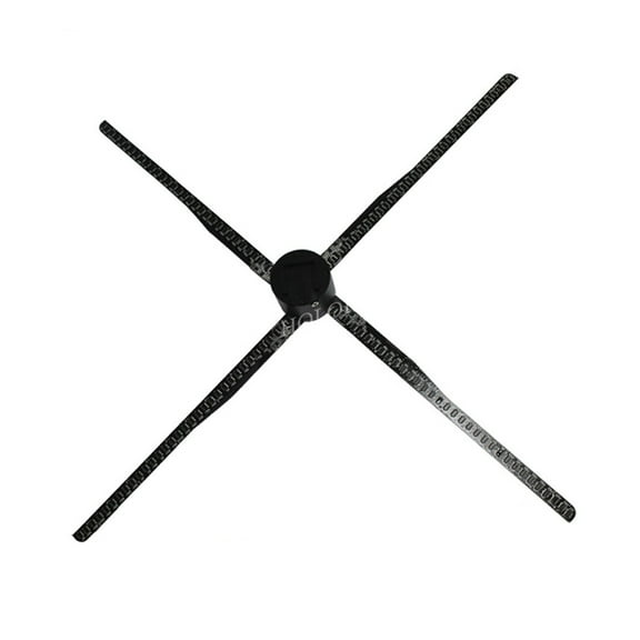 Upgrade 84cm Wifi 3D Hologram Projector Light Advertising Display LED Fan Holographic Imaging Lamp 3D Remote Hologram Player ,High-Definition Presentation
