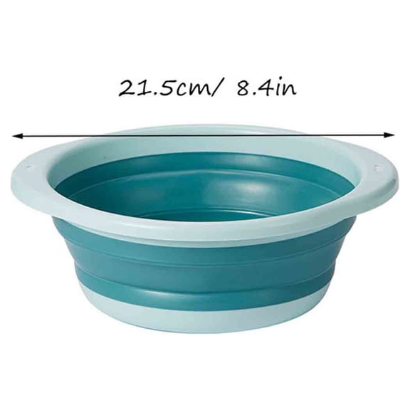Utoimkio Collapsible Wash Basin Dish Pans for Washing Dishes,Washing Basin with Hanging Hole Multiuse Foldable Sink Tub Dish Washing Tub for Kitchen Sink,Camping Dish Washing Tub